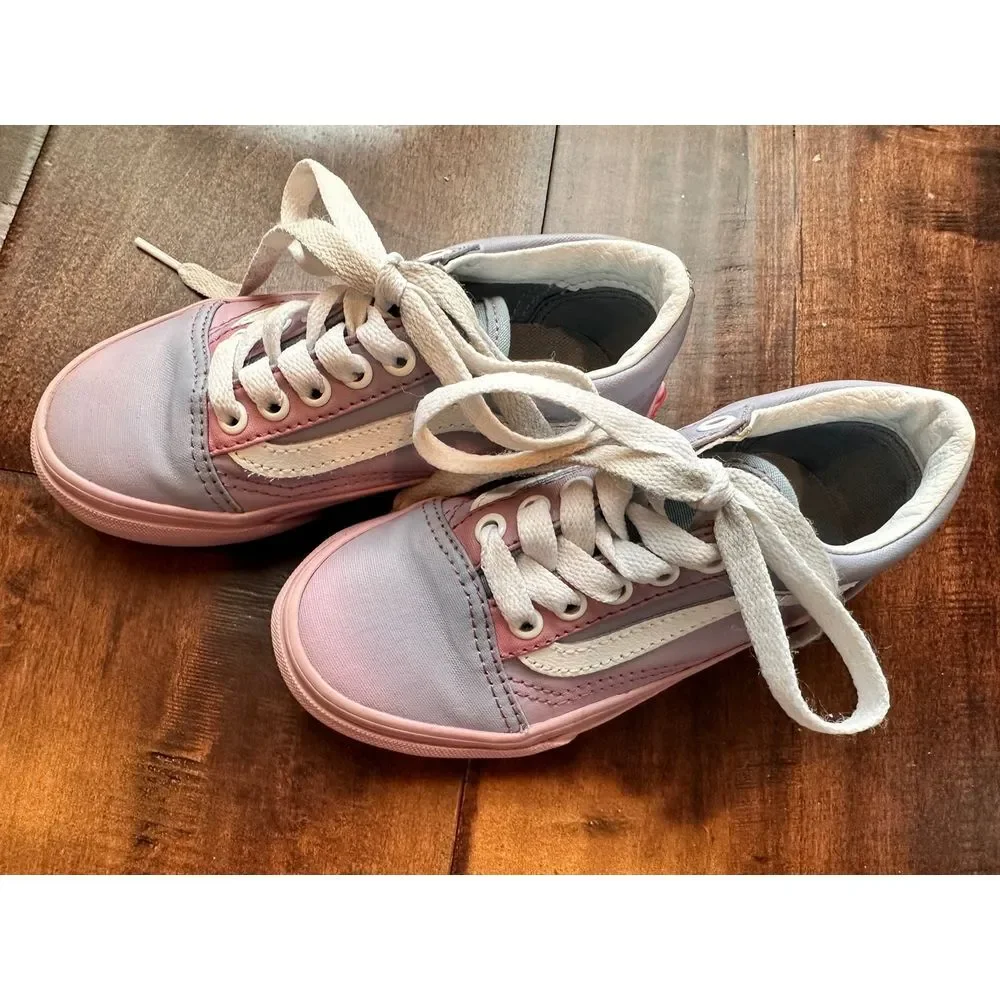 Vans Old Skool Sunset Fade Lilas- Youth‎ Size 11